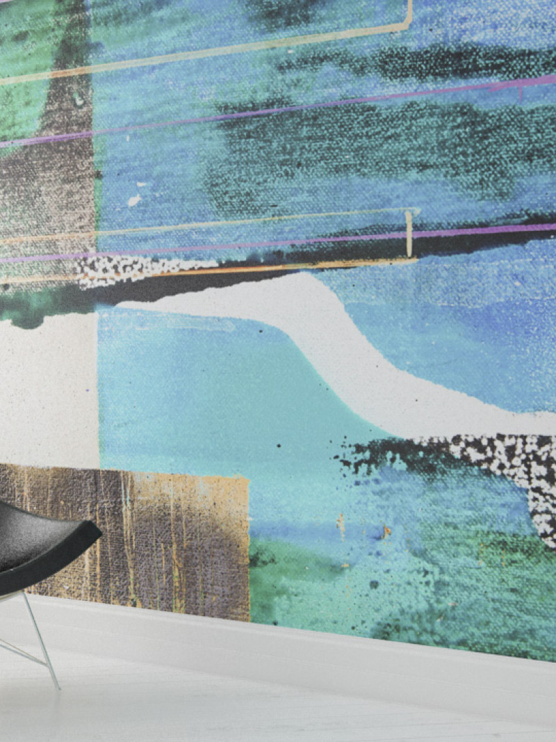 Branche Dipping blue-green - View 1
