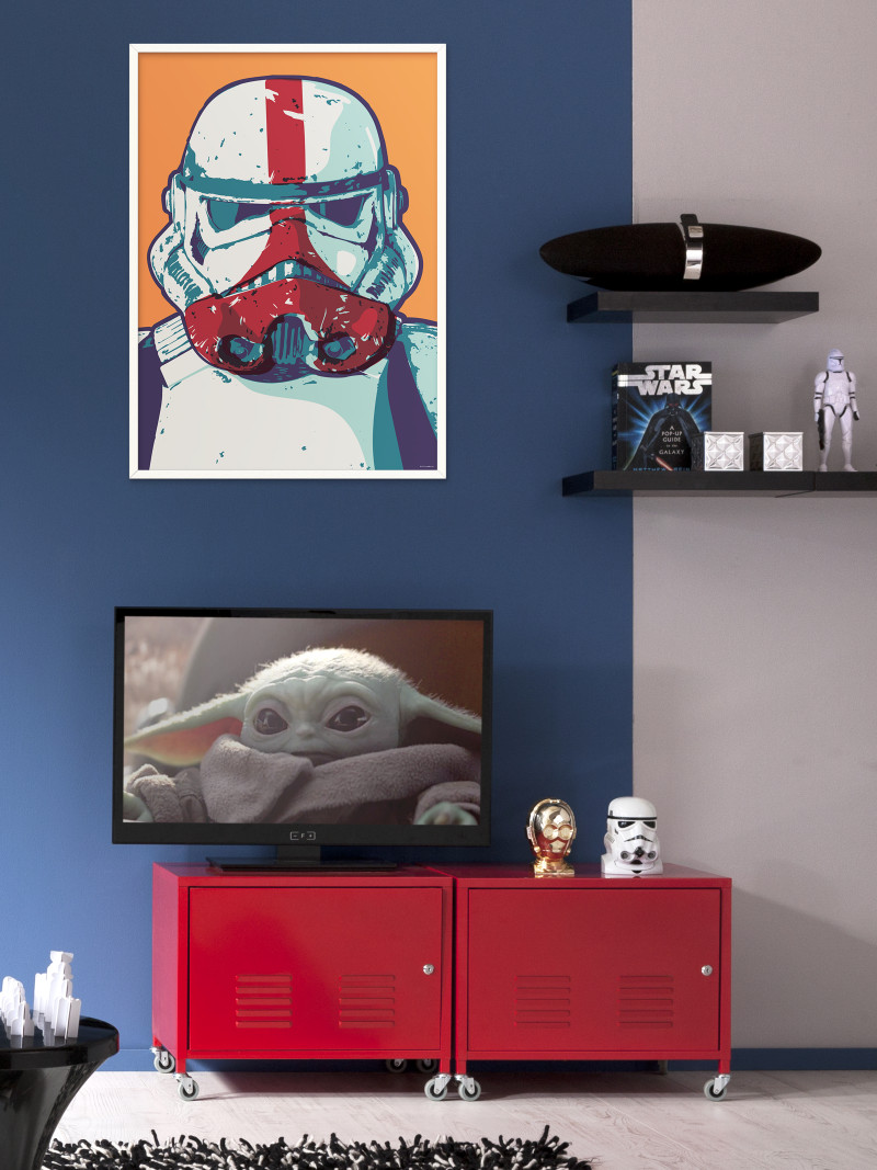 Star Wars Mandalorian Pop Art Stormtrooper - View 1