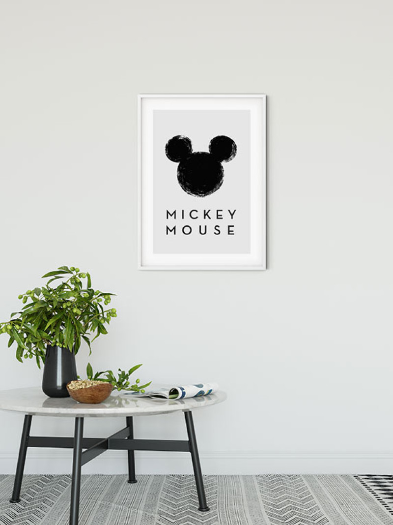 Mickey Mouse Silhouette - View 1