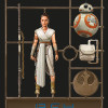 Star Wars Movie Poster Rey - Slider Item - View 1