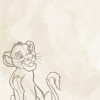 Disney The Lion King Simba Sketch - Thumbnail View 1