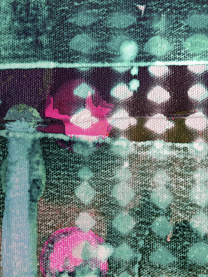 Zigzag Spangling mint - Thumbnail View 1