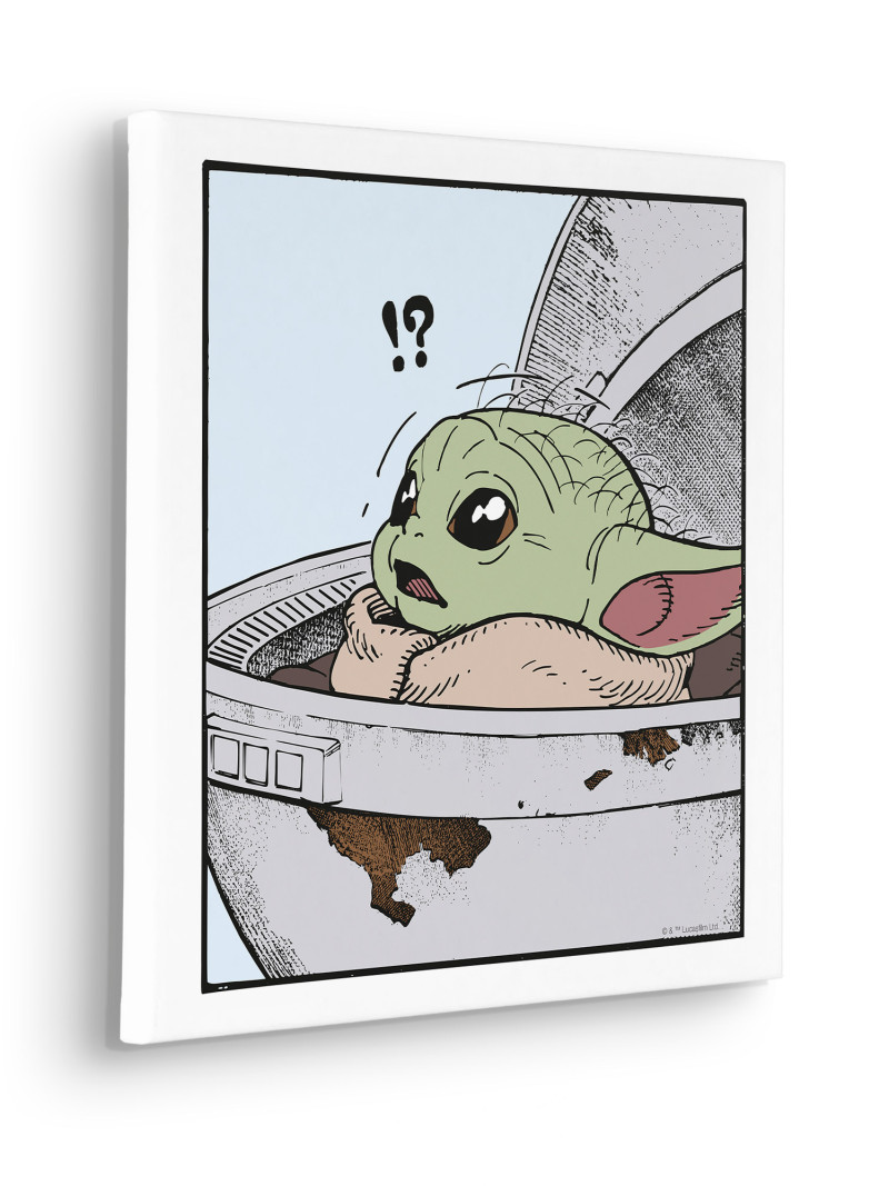 Star Wars The Mandalorian Grogu Shocked - Thumbnail View 1