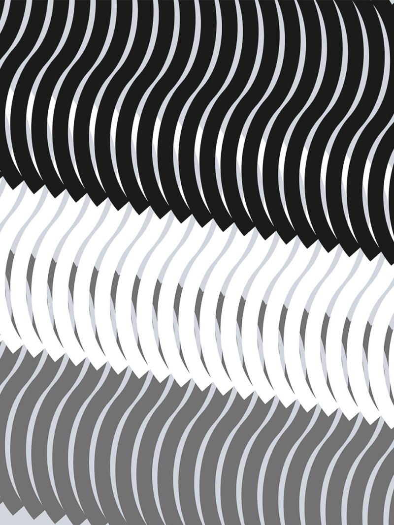 Comb bleu-blackwhite - Thumbnail View 1
