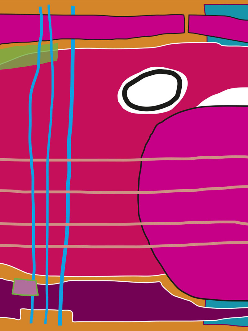 Composition 5 orange-pink - Thumbnail View 1
