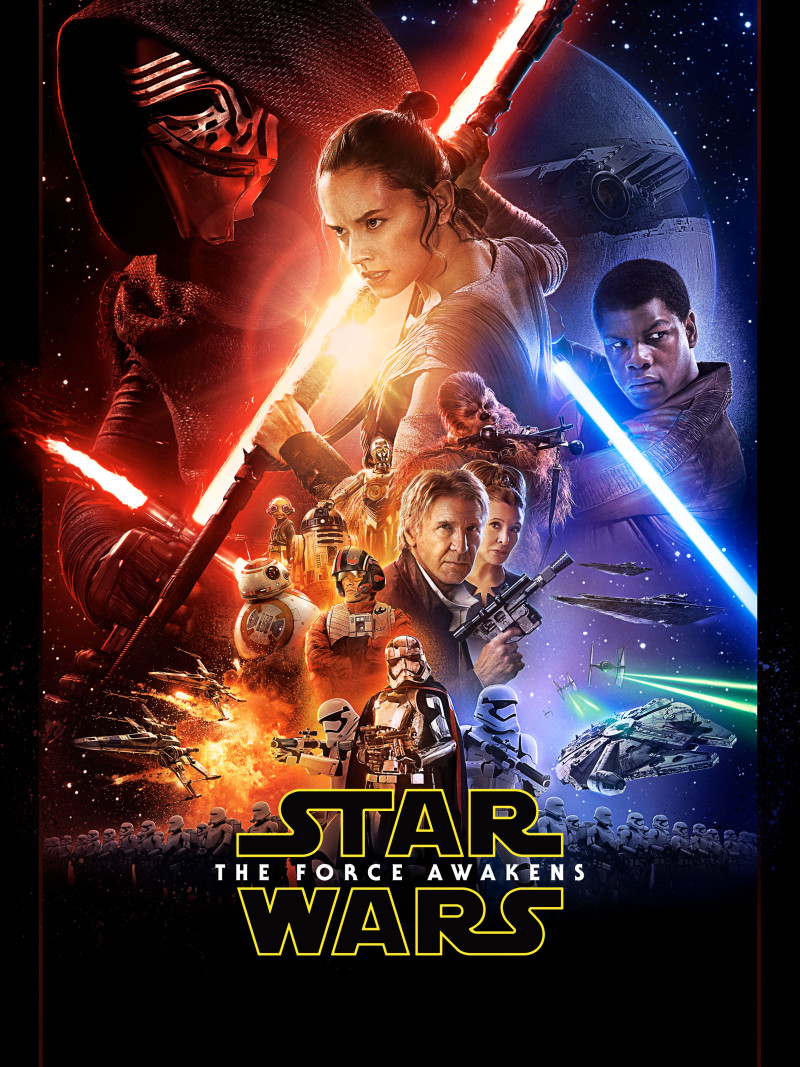 Star Wars EP7 Official Movie Poster - Thumbnail View 1