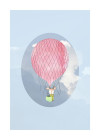 Happy Balloon Blue