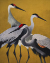 Yellow Cranes - View 1
