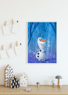 Frozen Olaf Crystal