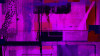Liquids Dripping pink-blue - View 1