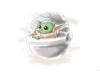 Star Wars Mandalorian The Child Sweet Color