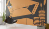 Perspective Table orange-black - View 1