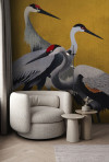 Yellow Cranes - View 1