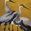 Yellow Cranes