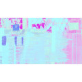 Rhombus Hiding bleu-pink - Thumbnail View 1