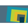 Blocking Oblique petrol-green - Thumbnail View 1