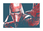 Star Wars Faces Kylo