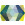 Gem Stone Kite petrol-bleu-yellow - Thumbnail View 1