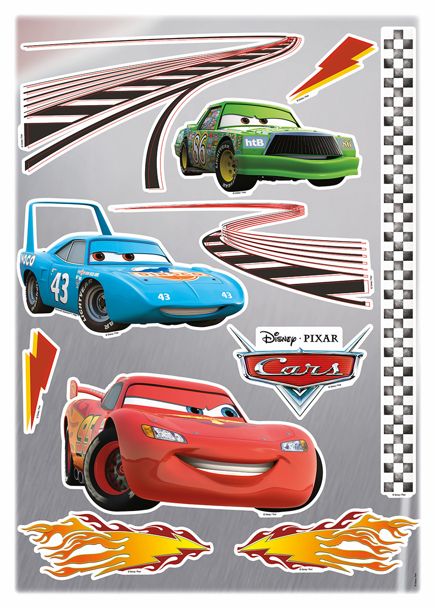 Sticker mural Cars de Komar® I Disney I seulement 19.99 €