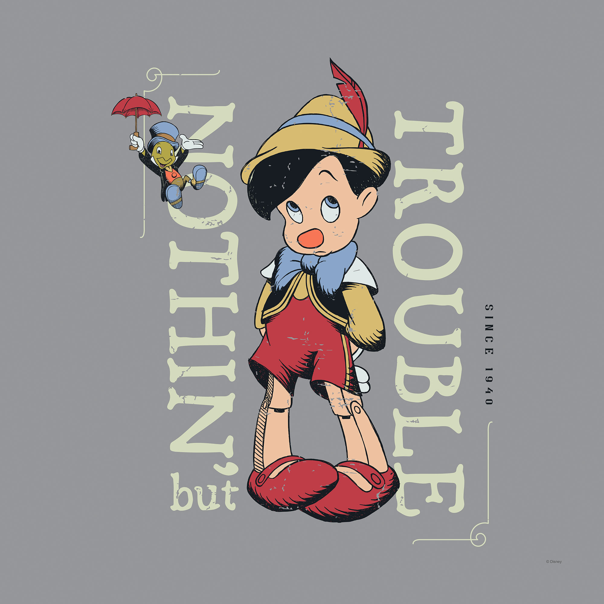 Tableau sur toile Hey Pinocchio de Komar® I seulement 20.90 €