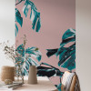 Monstera Rosé Panel  - View 1