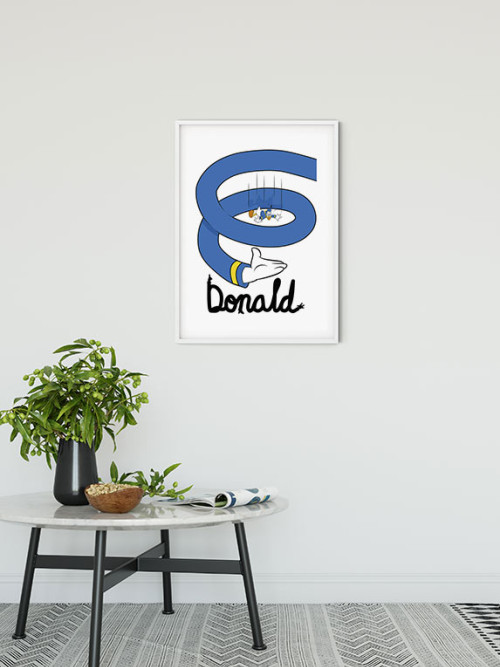 Donald Duck Spiral - Slider Item - View 1