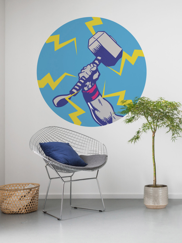 Avengers Thor's Hammer Pop Art
