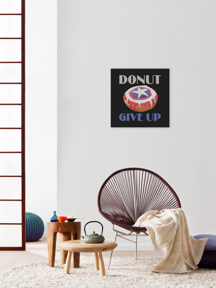 Donut give up