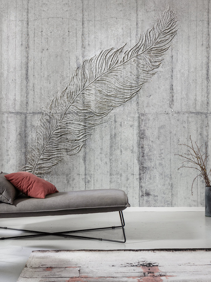 Concrete Feather