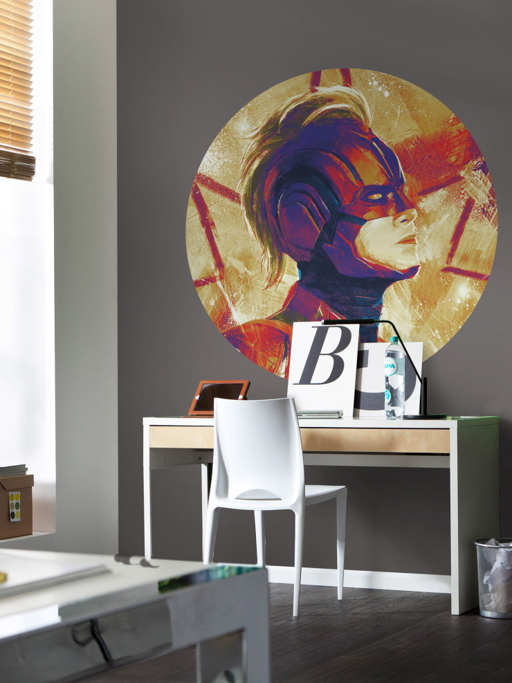 Avengers Painting Captain Marvel Helmet