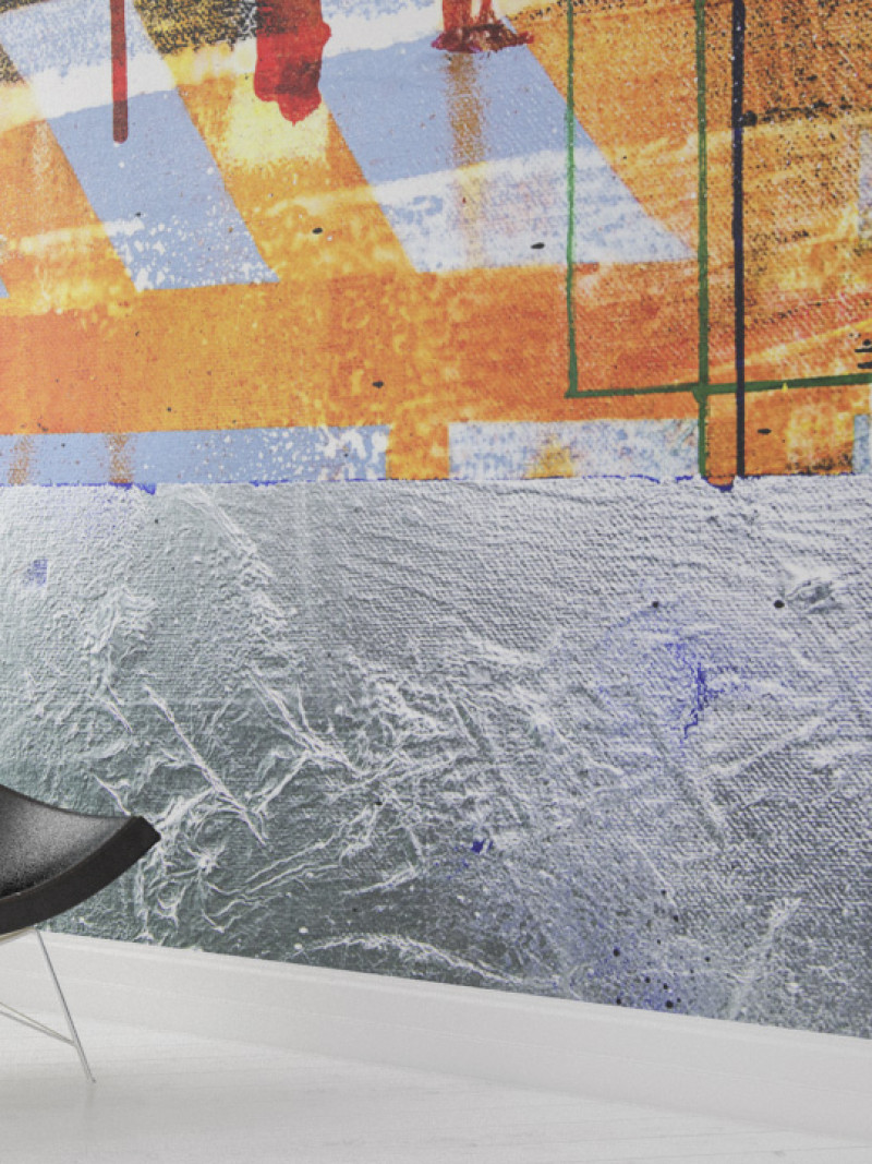 Alleys Rainy bleu-orange - View 1