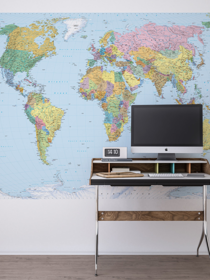 World Map - View 1