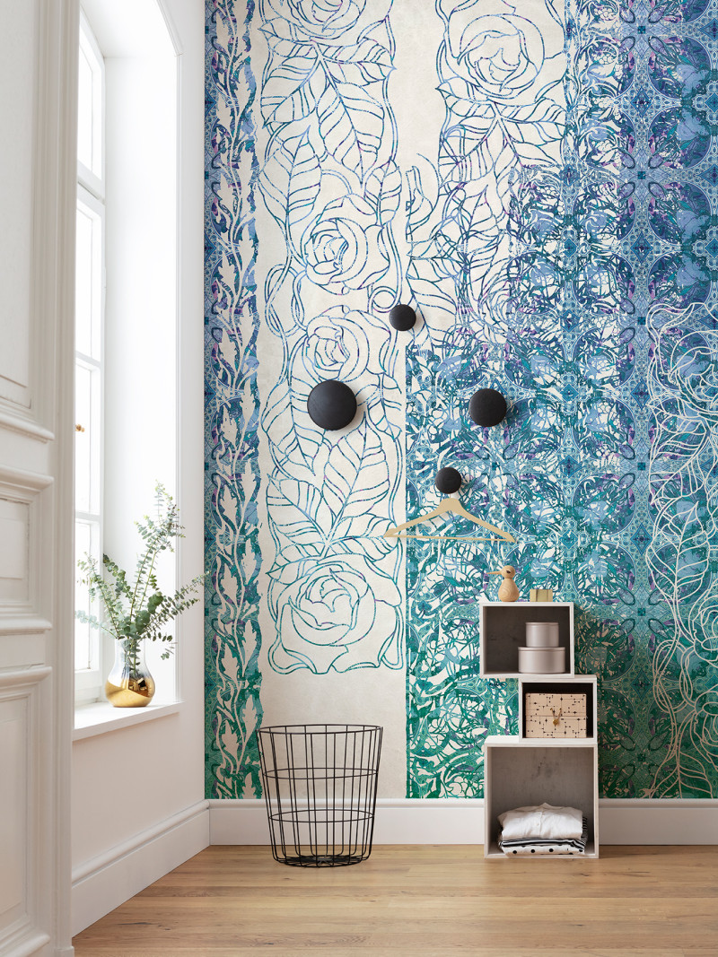 Art Nouveau Bleu - View 1