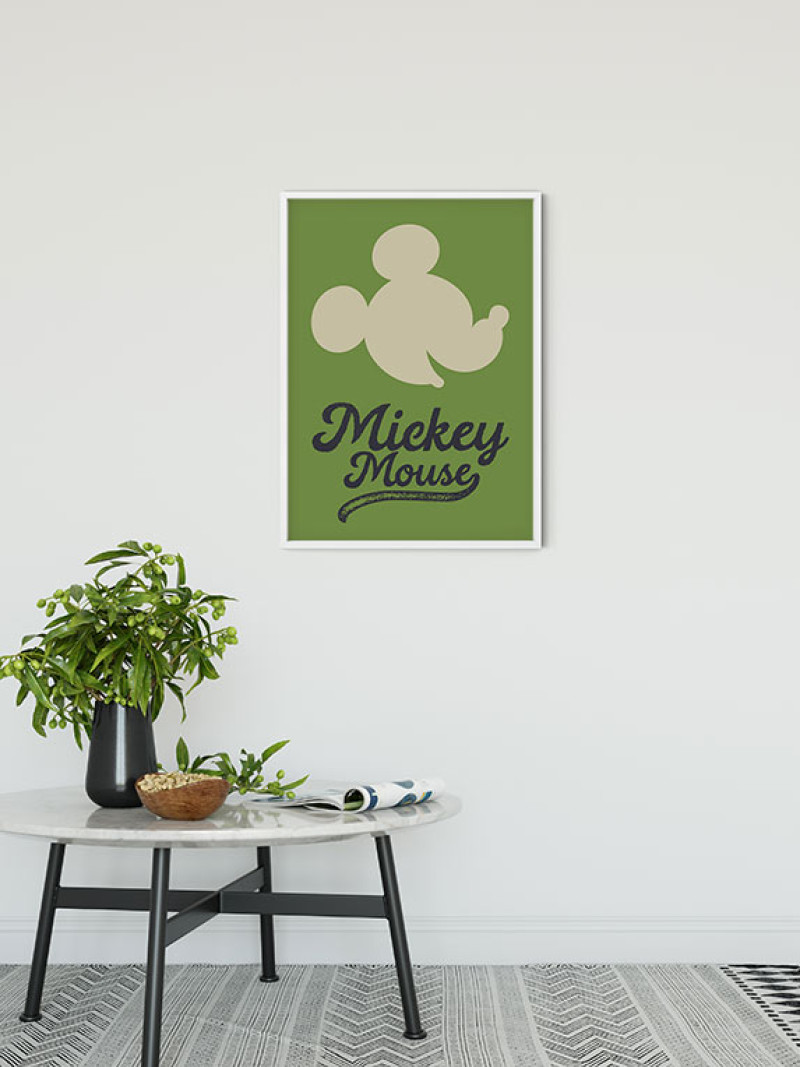 Mickey Mouse Green Head - View 1
