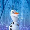 Frozen Olaf Crystal