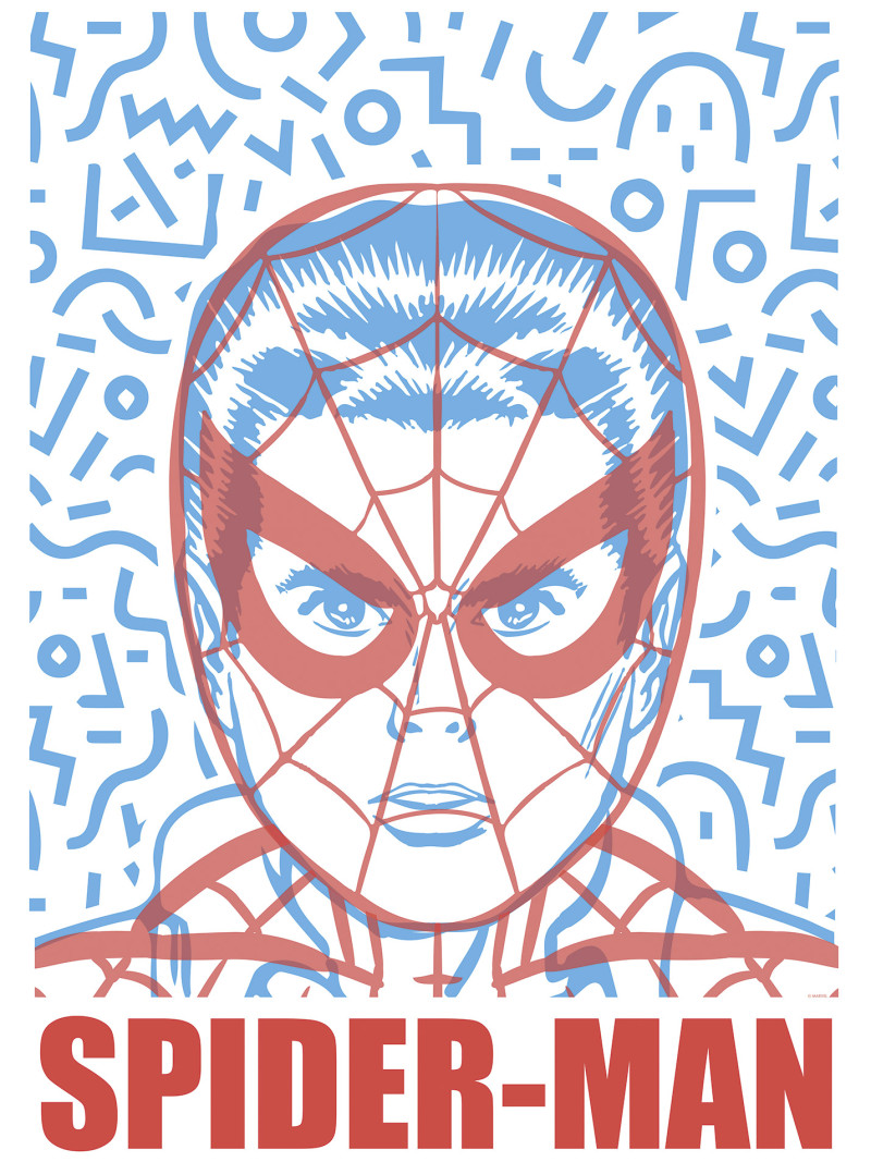 Marvel Spider-Man Face - Thumbnail View 1