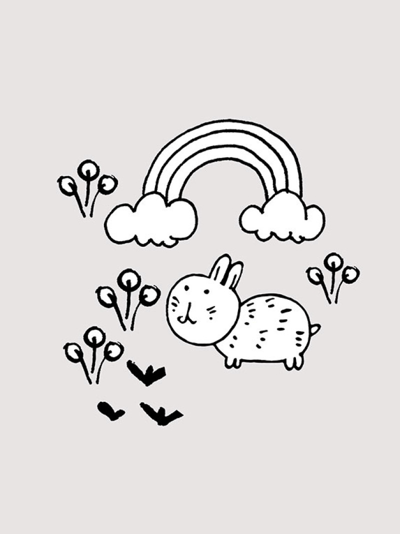 Scribble Bunny - Thumbnail View 1