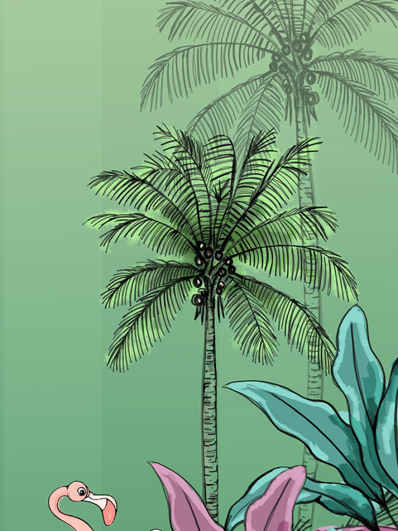 Jungle Flamingo - Thumbnail View 1