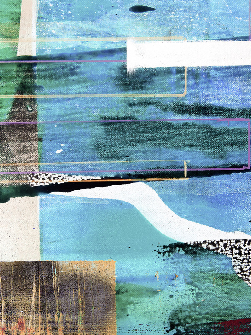 Branche Dipping blue-green - Thumbnail View 1