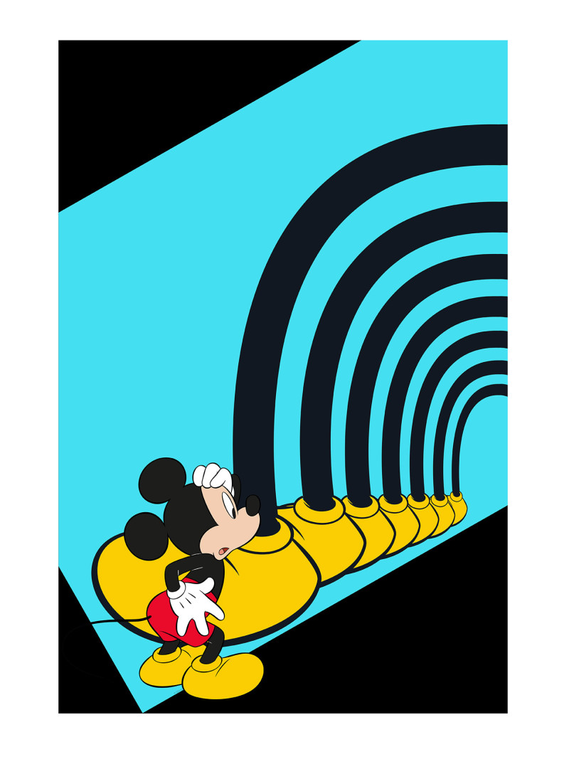 Mickey Mouse Foot Tunnel - Thumbnail View 1