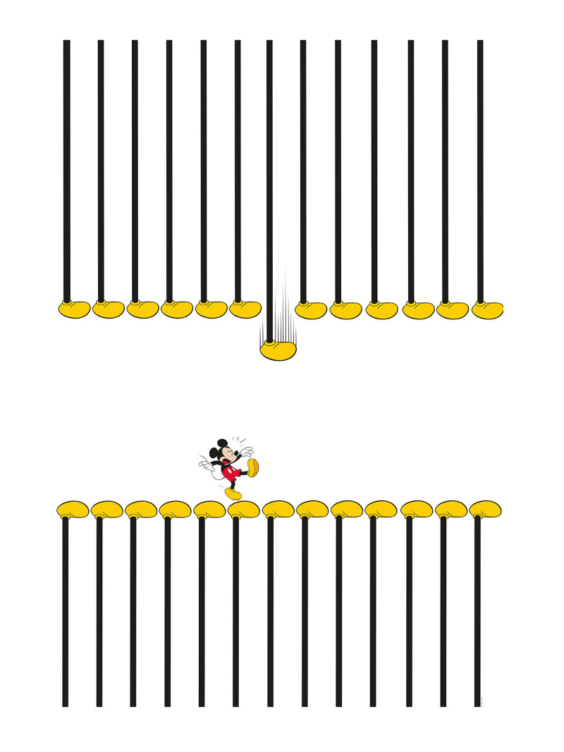 Mickey Mouse Footlines - Thumbnail View 1