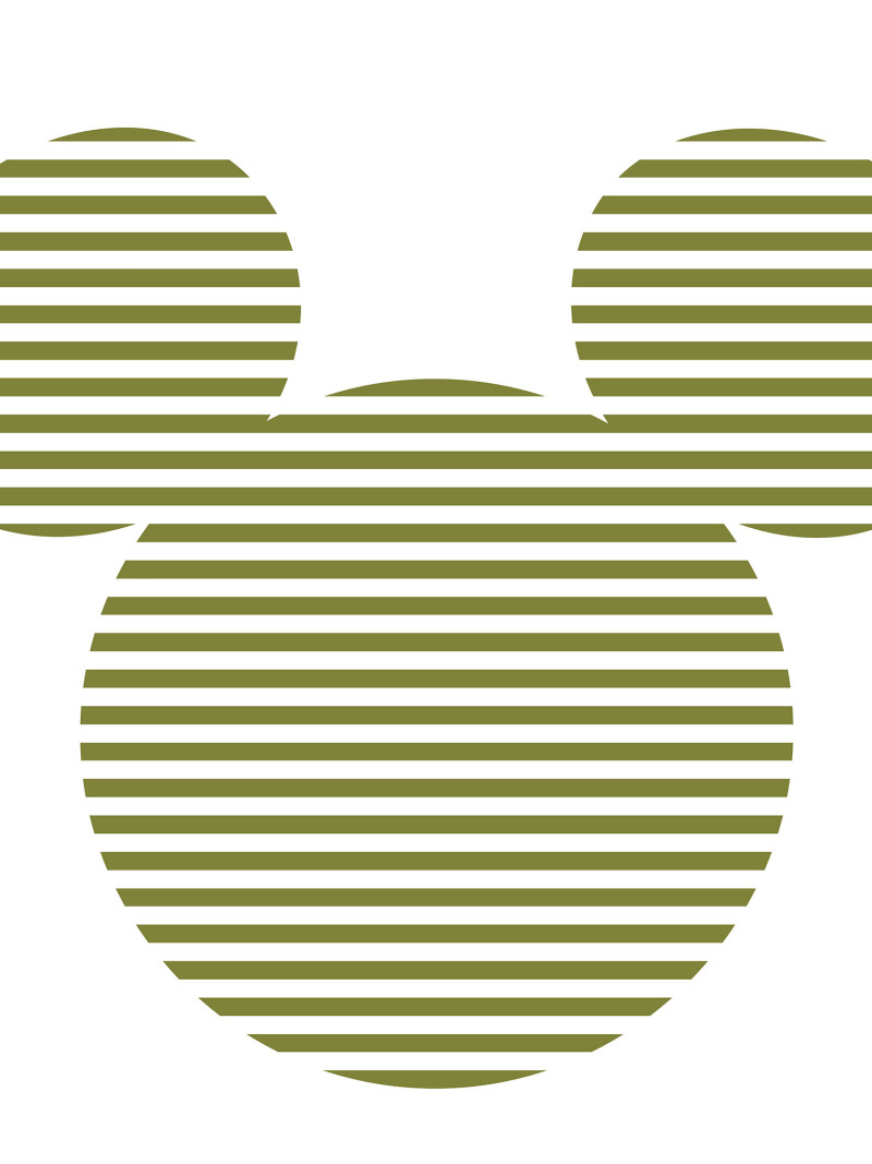 Mickey Head Stripes - Thumbnail View 1