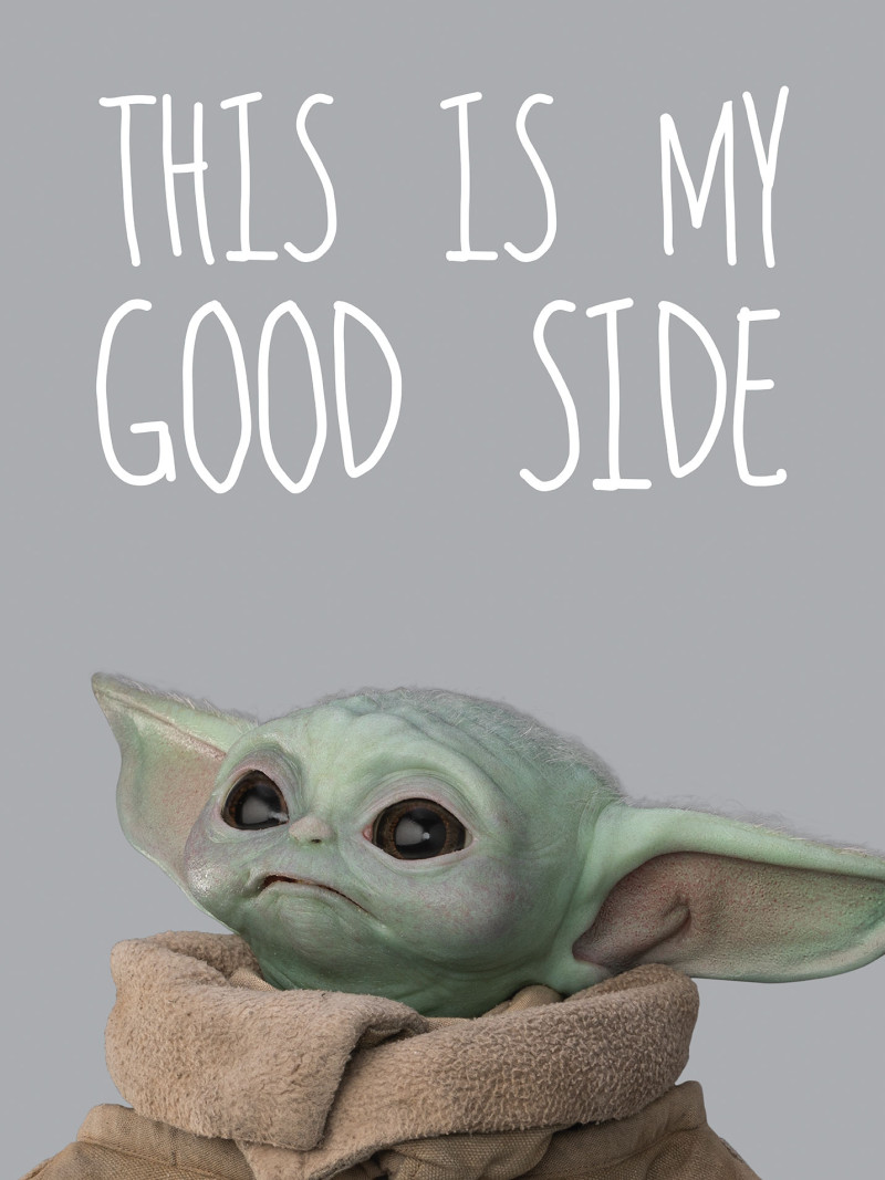 Star Wars Mandalorian The Child Chocolate Side - Thumbnail View 1