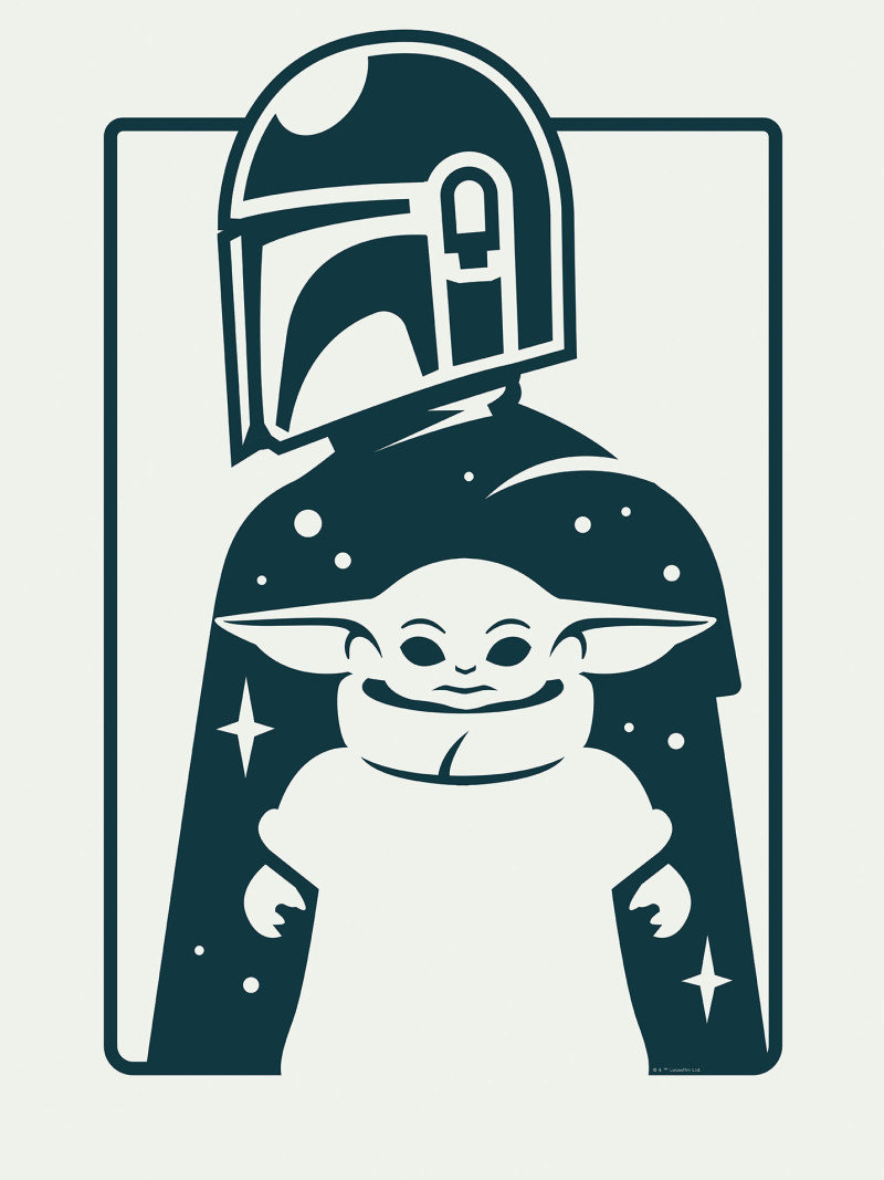 Star Wars Mandalorian The Child and Father - Thumbnail View 1