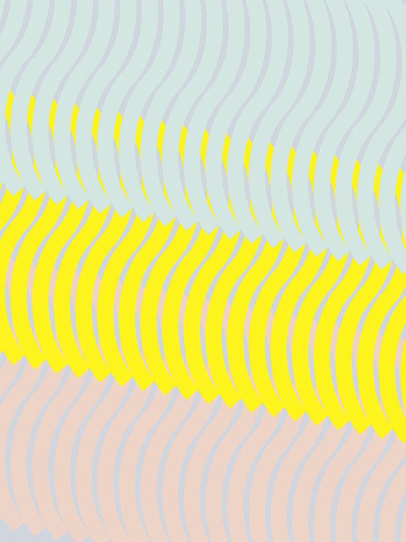 Comb bleu-yellowapricot - Thumbnail View 1