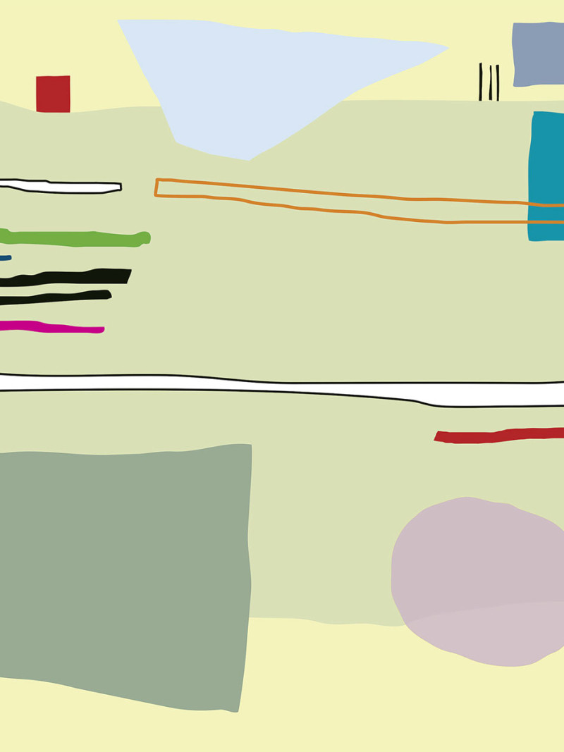 Composition 1 yellow-green - Thumbnail View 1