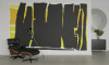 Composition 4 yellow-black - View 1