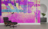Alleys Rainy pink-yellow - View 1