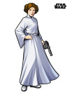 Star Wars XXL Princess Leia - View 1