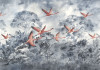 Flamingos in the Sky - View 1